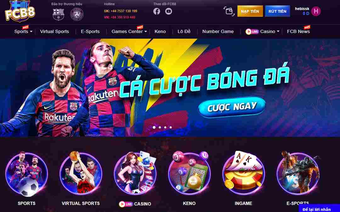 Khám phá về sân chơi đẳng cấp và hấp dẫn FCB8