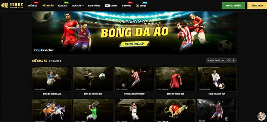 11BET rất đa dạng chứa đựng đủ trò từ dễ đến khó cho bạn thử