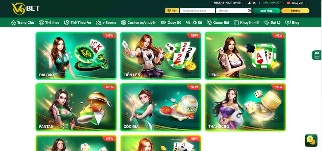 Kho game khủng có tại V9bet